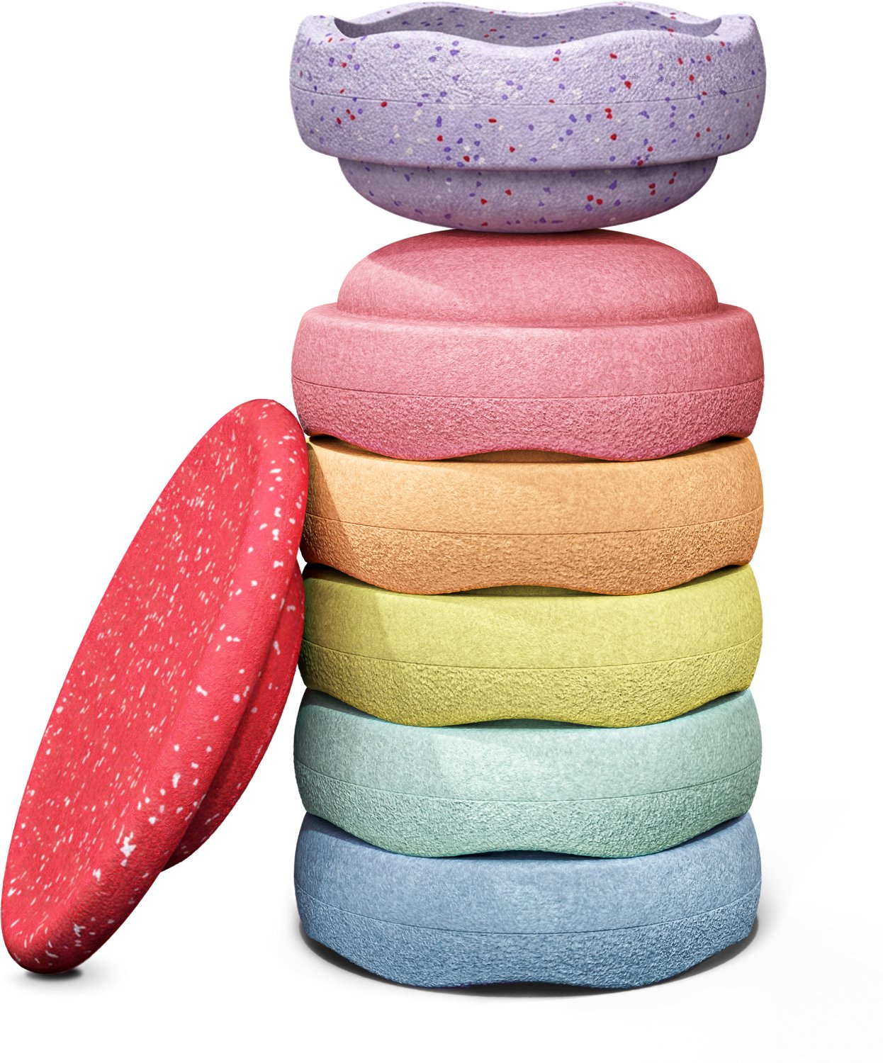 Stapelstein® Winter Special Rainbow Set pastel