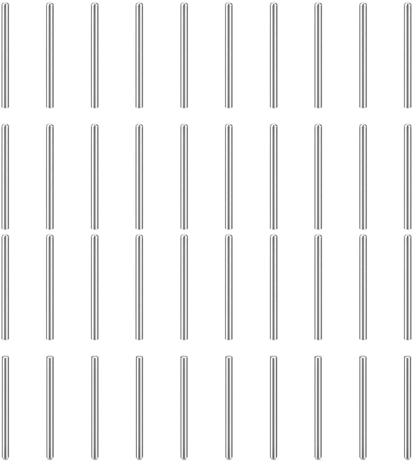 cilinderstiften 1 mm x 14 mm - metalen stift - 304 roestvrij staal - voor gereedschapsbouw - 150 stuks - ServiceTopper