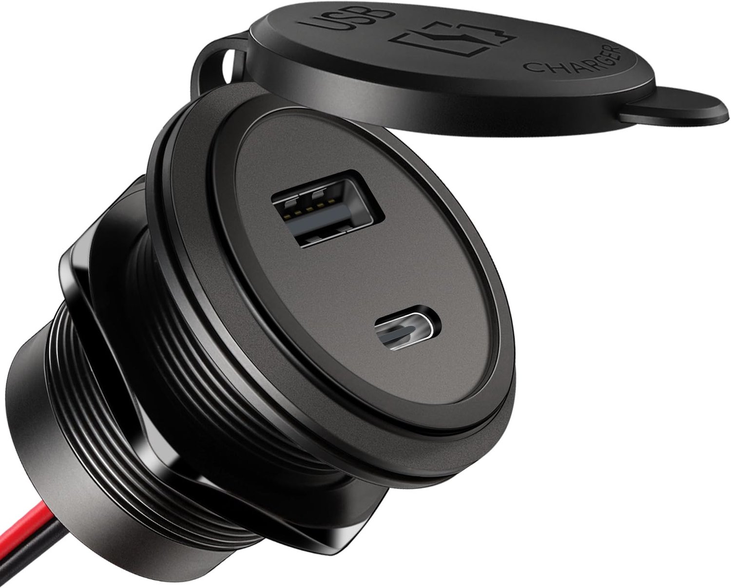 Dubbele USB C Auto Lader voor Snelladen