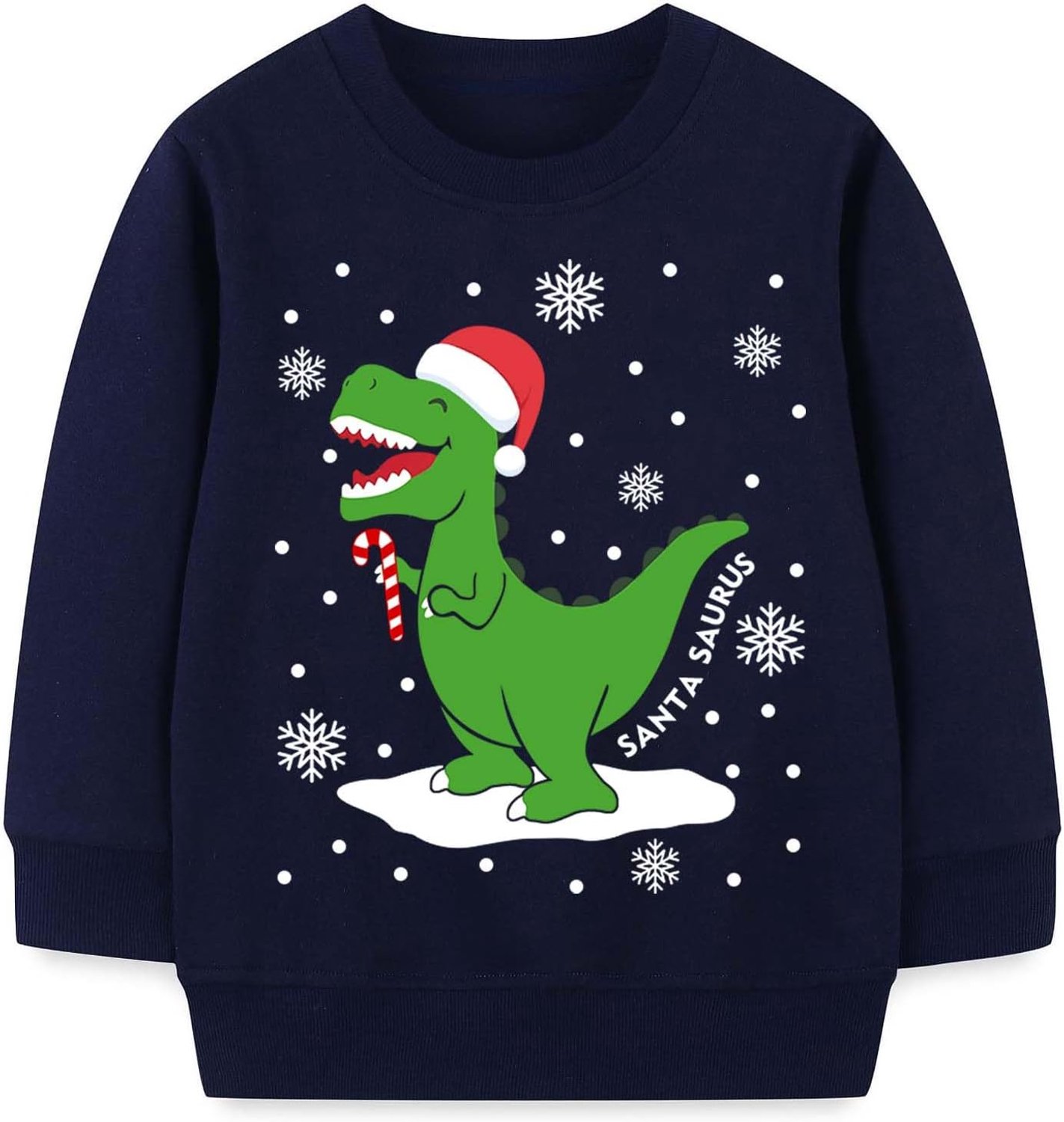 Kersttrui met kerstmotieven