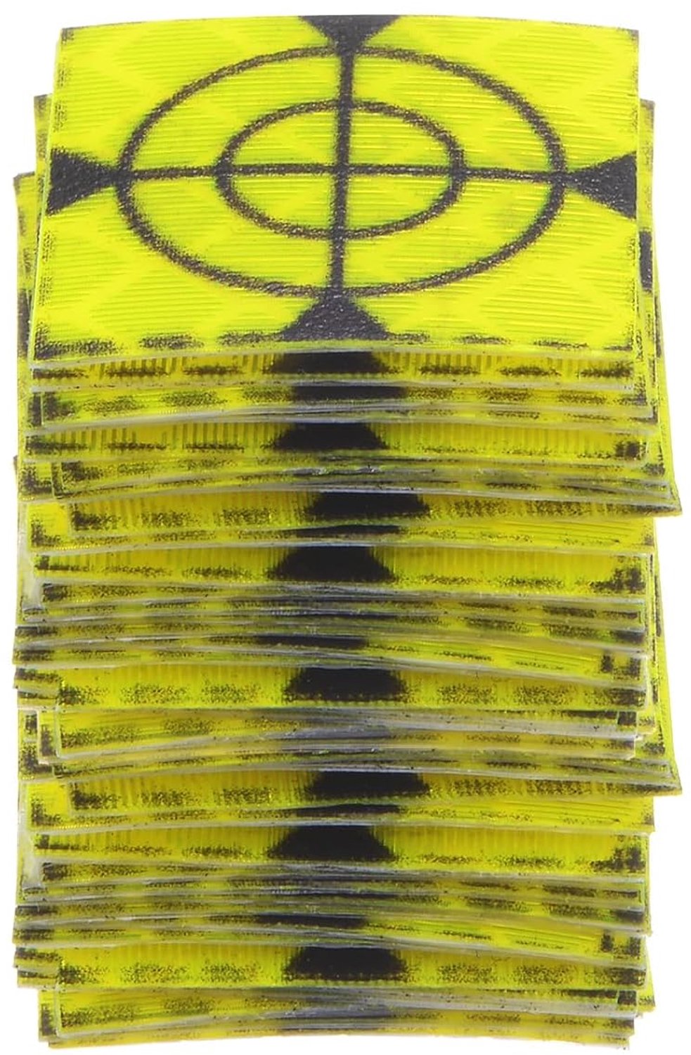 Reflecterende vellen 20 x 20 mm - zelfklevend acryl - waterdicht en slijtvast - ideaal voor onderzoek - 40 stuks - ServiceTopper
