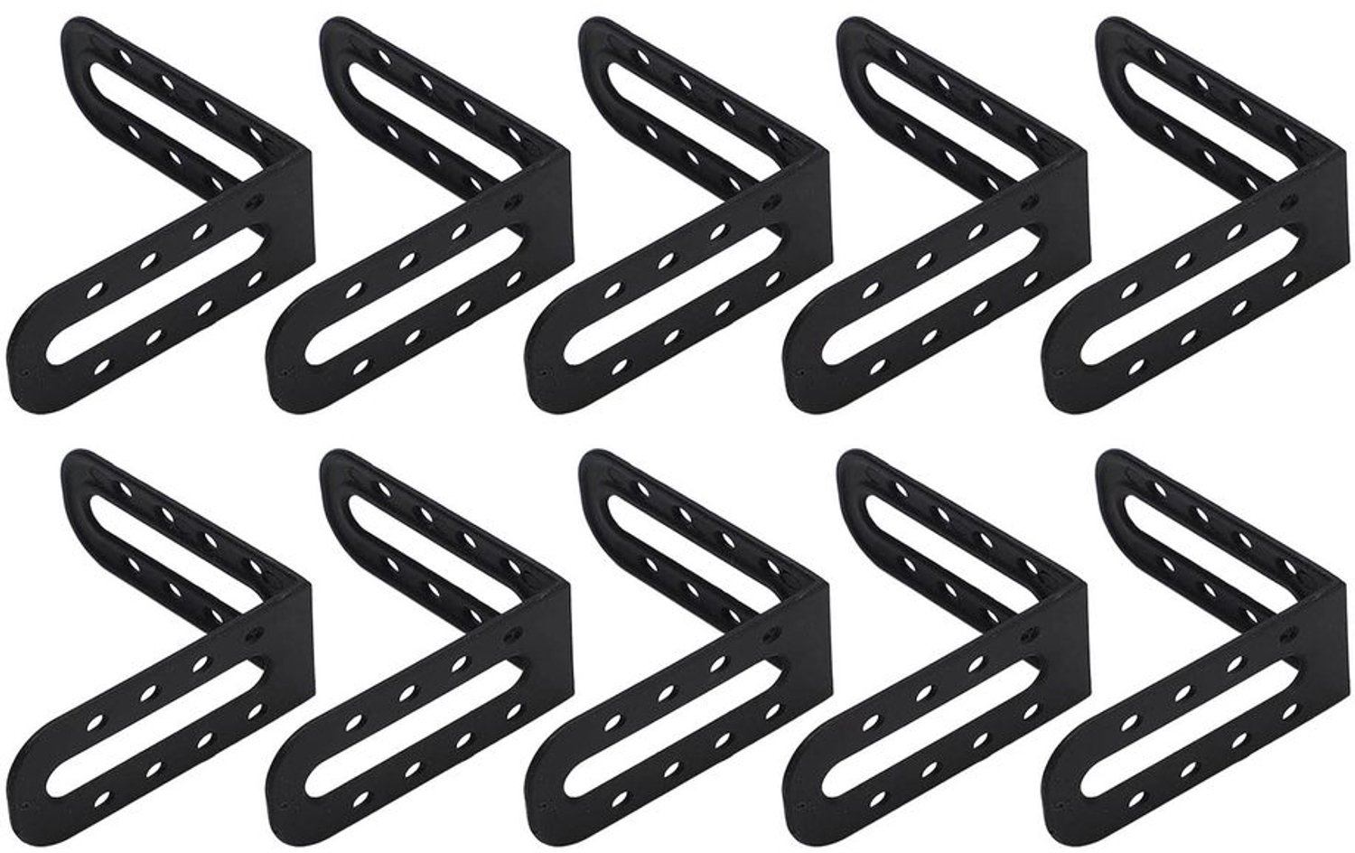 Tegelhoekleveler 25 Stuks - Professionele Tegelnivelleerder - ABS Materiaal - Zwart - Dikte 1,96 mm - Perfect voor Vloer/Wand Tegels - Tegelsysteem