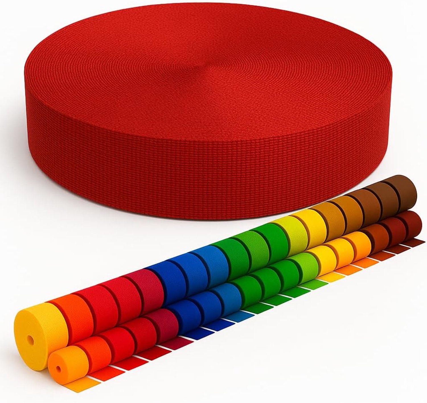 Gurtband, 20mm breed, 2 meter lang, in 519 kleuren