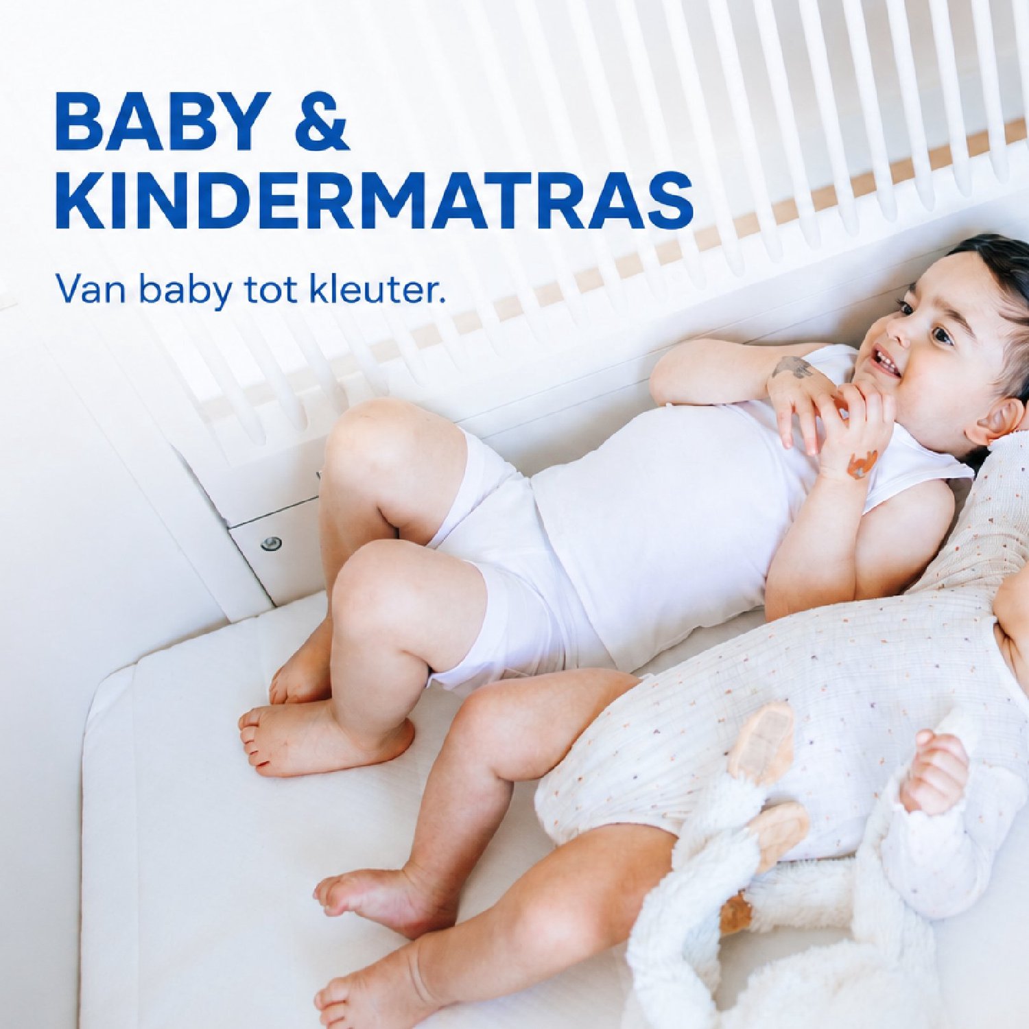 Ada Sleep Kids® - Baby Peuter en Kleuter - Ledikant koudschuim matras - 60x120 - Anti-allergisch - Wasbare hoes – foto 5