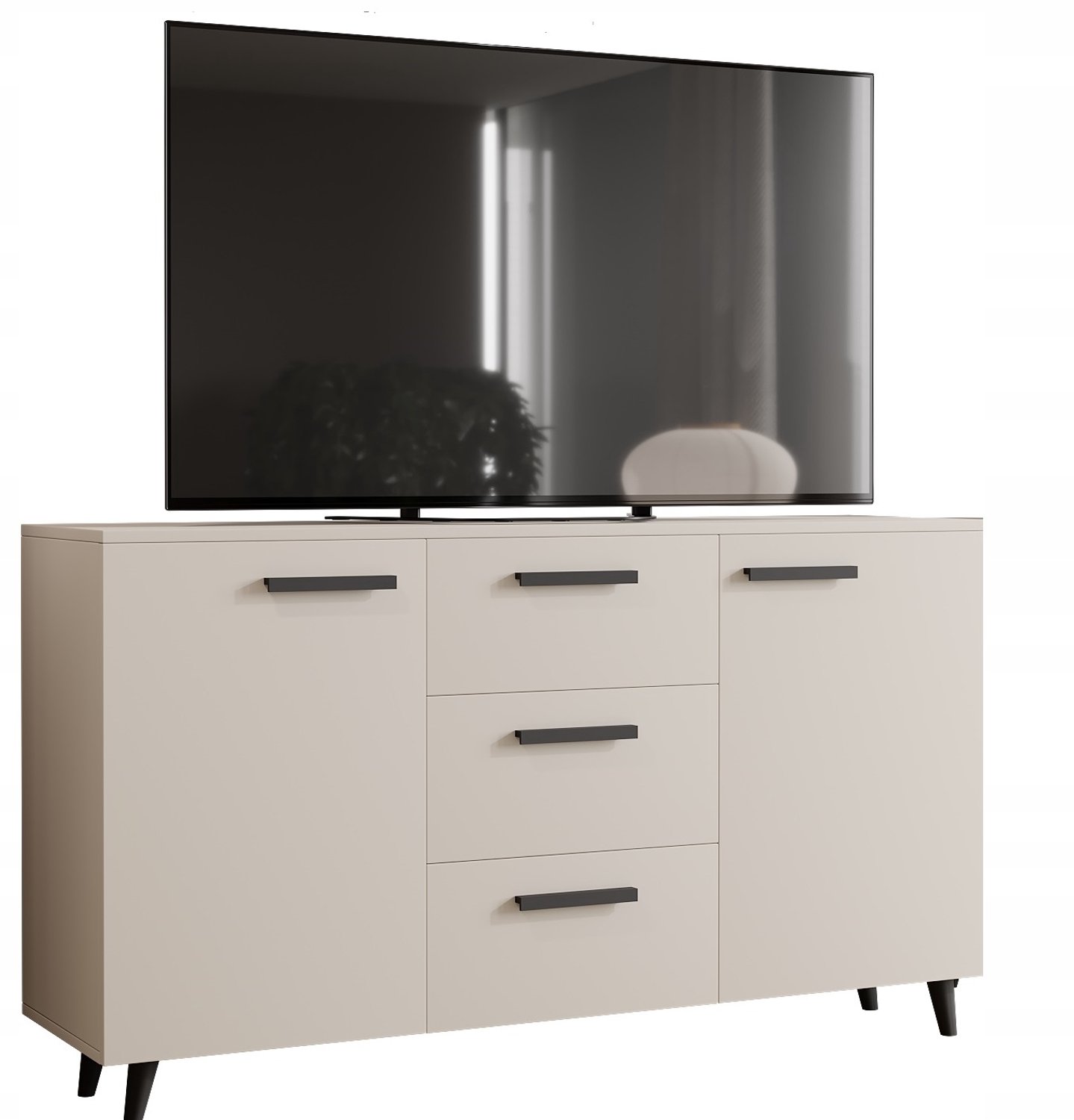Per La Vita Malmo - Ladekast - 3 laden - 150 cm - Scandinavische stijl beige