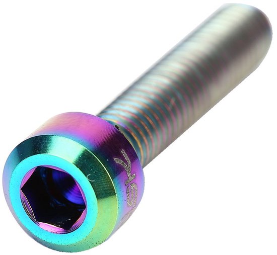 2 Stuks Titanium Legering Fiets Remhendel Schroeven M5x25mm — afbeelding 2