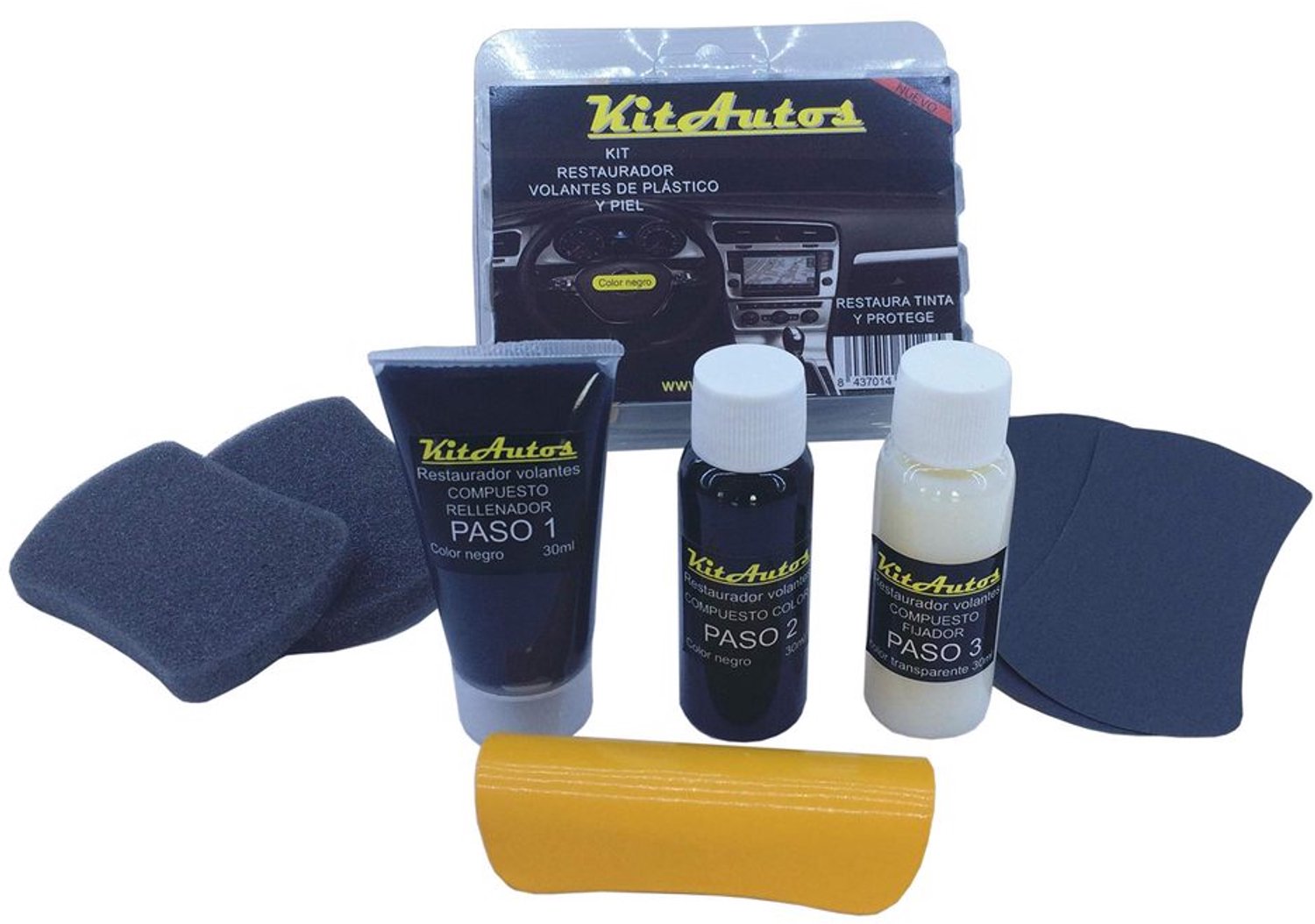 Reparatieset voor Leren en Kunststof Stuurwielen