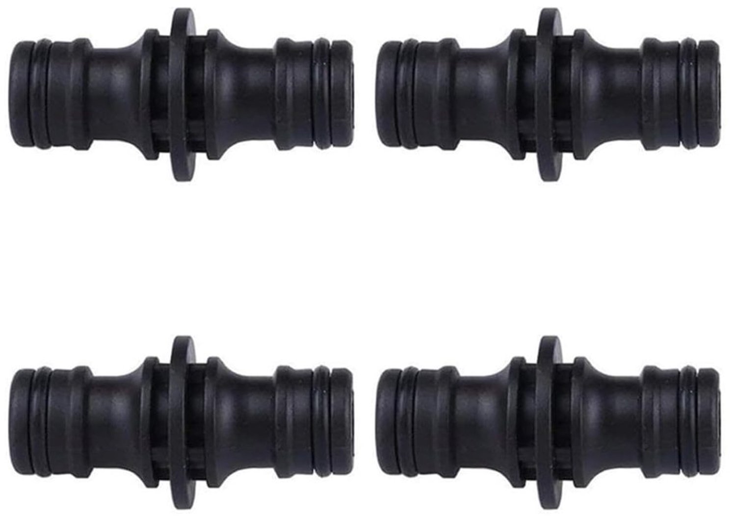 Set van 4 Tuinslang Koppelingen 1/2 Inch