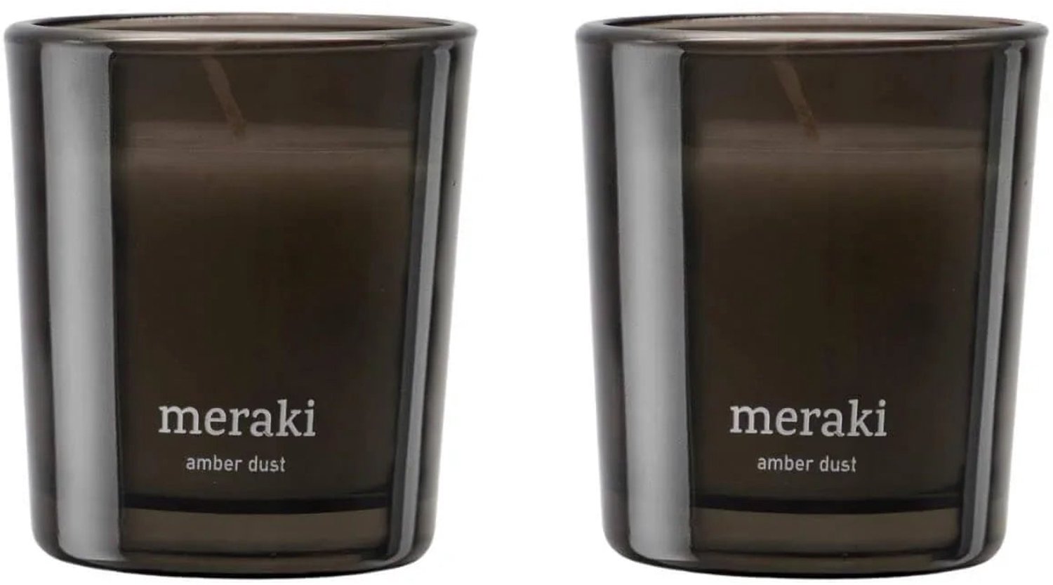 Meraki Geurkaarsen Amber Dust – set van 2 – 60 g per kaars [gid://shopify/Metaobject/313064948047]