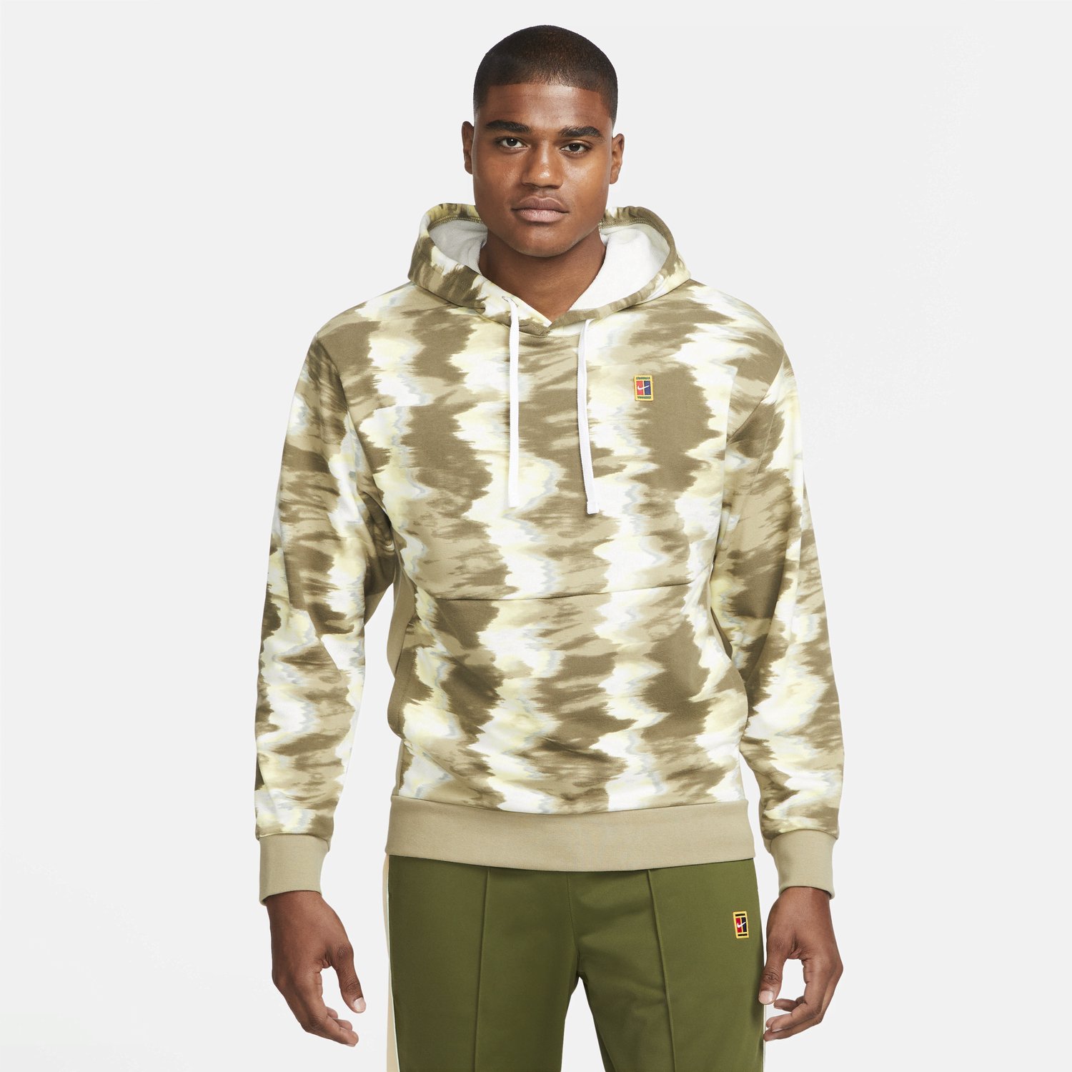 Nike Fleece Heritage Oz Hoodie Heren Geel
