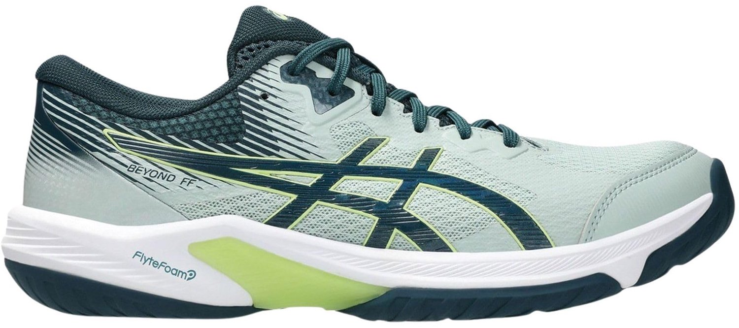 ASICS Beyond FF Heren Indoorschoenen Litchen Rock/Tranquil 43.5 Turquoise