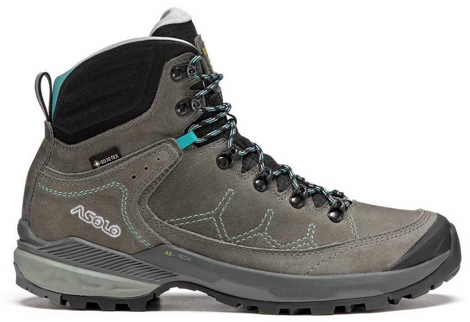 Asolo Falcon Evo NBK Damesschoen Graphite/Aqua 36 2/3 Groen