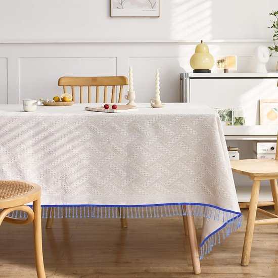 2,2 Yards Blauwe Kralen Fringe Trim 6 cm Acryl Crystal Drop Kwastje Lint Kralen Trim Kwastje Voor Vrouwen Naaien Gordijn Lamp Schaduw DIY Dans Kostuums Jurk Kleding Bruiloft Decoratie — afbeelding 4