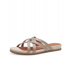 Jana Softline dames sandalen beige wijdte H maat 37