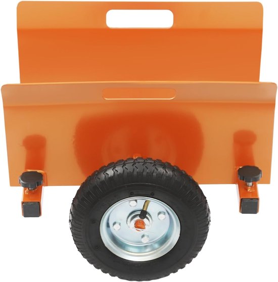 Platenroller tot 250-300 kg, plaatwagen, transporthulp, droogbouw, rolwagen voor het vervoer van wandplaten, houten platen — afbeelding 5