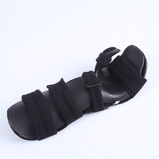 Rigide steunplaat, pols-orthese pleisterspalk, breuken contracture fixatie, handfunctie trainer, vier verbanden voor muizenhand, hersenverhelming, carpale breuk (zwart), rechts, M — afbeelding 2
