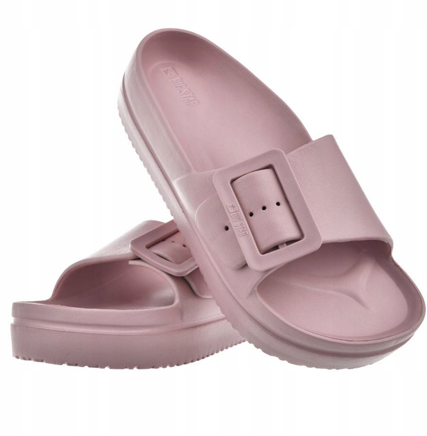 Big Star Dames Slippers Roze - Comfort voor Strand, Zwembad & Huis