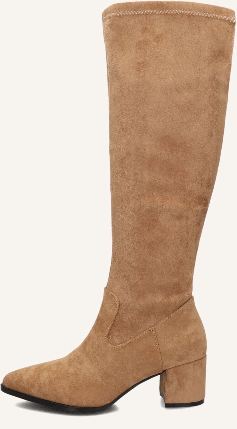 MARLOU C0786 Laarzen - Suède - Dames - Camel - Maat 43