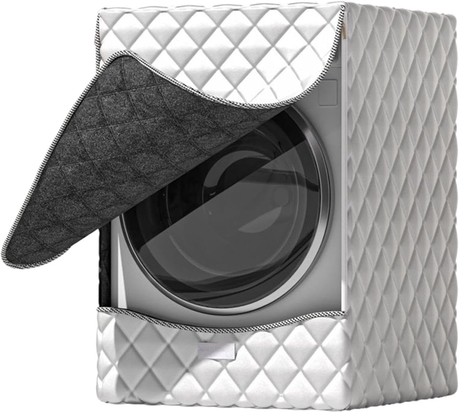 Hoes Voor Wasmachine En Droger met Waterdichte en Geïsoleerde Rits