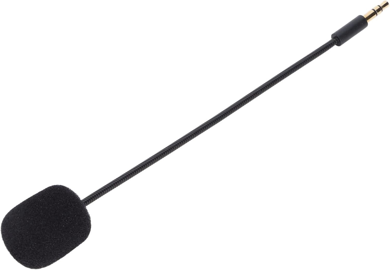 Vervangbare 3.5mm Game Controller Microfoon voor Duidelijke Stemcommunicatie, Compatibel met Diverse Gaming Headsets zoals Cloud Flight/S, RIG 700 en Turtle Beach One