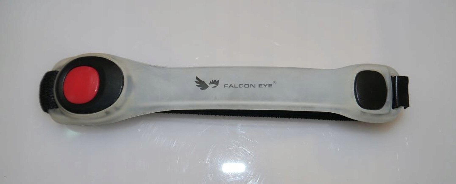FALCON EYE LED Veiligheidsarmband - Zichtbaar en Verstelbaar