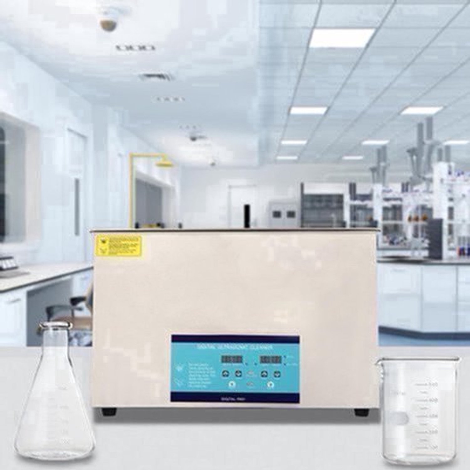 Ultrasoonreiniger – Ultrasoon Reinigingsapparaat – Brillenbad – Sieradenreiniger – Kunstgebit Reiniger – Grote Capaciteit 30L – 40 kHz Met Verwarming & Digitale Timer