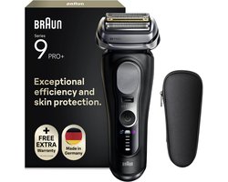 Braun Series 9 PRO+ 9600S - Elektrisch Scheerapparaat met Trimmer - Ultradunne Precisiescheerbladen - Pro SensoAdapt