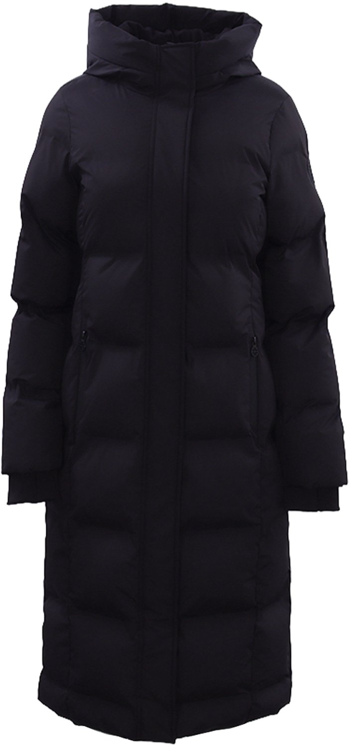 Quur Lange Winterjas Quur Qruby Zwart - L