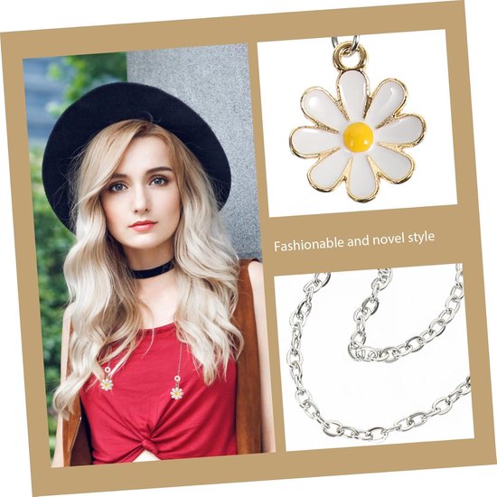 Jojofuny Oordopjes Bevestigingskoord Oordopjes Verloren Ketting Roestvrij Staal Bloemenketting Decoratieve Veilige — afbeelding 2