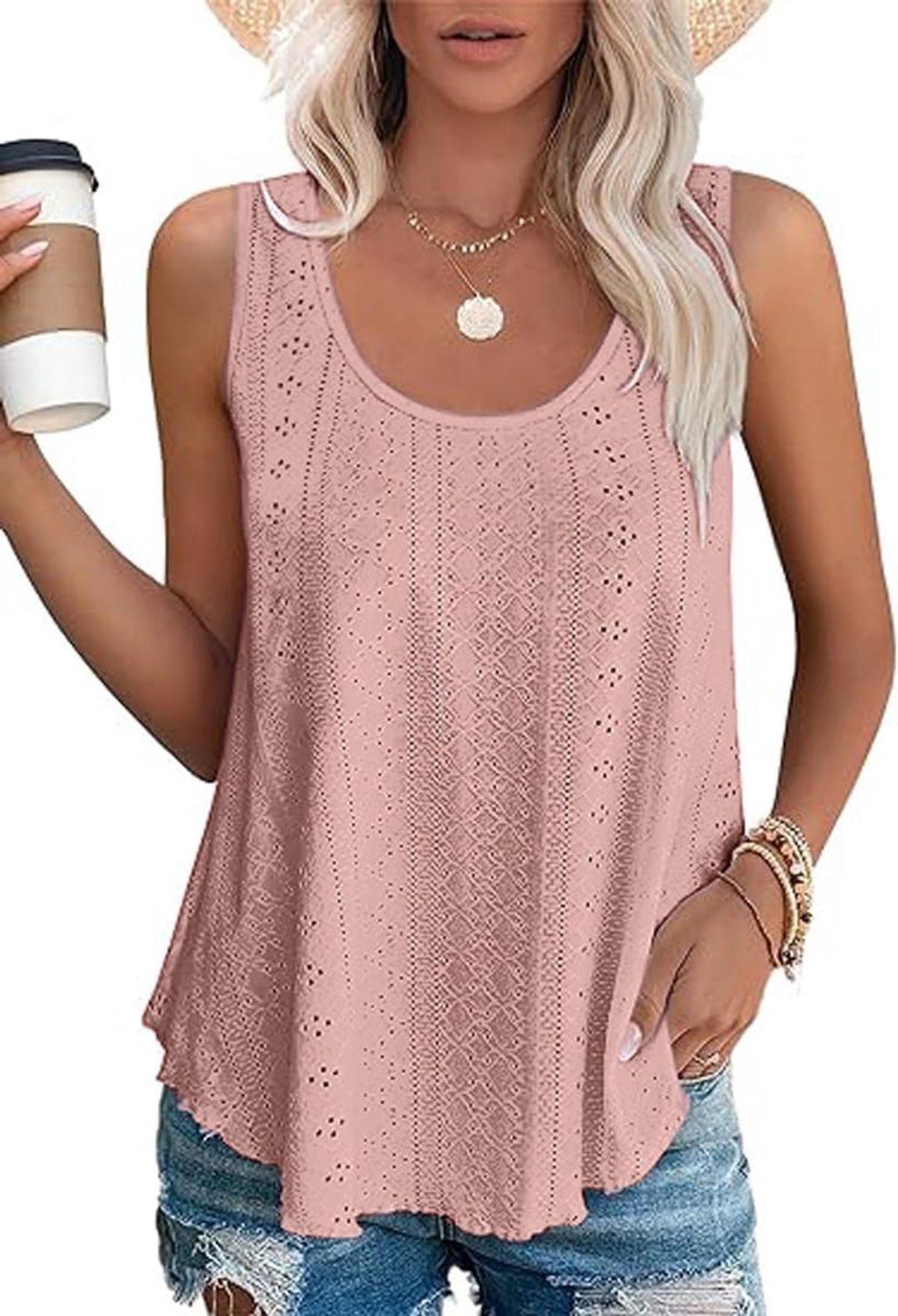Tanktop zomer cami blouses tops bovenstuk mouwloos camisole shirt