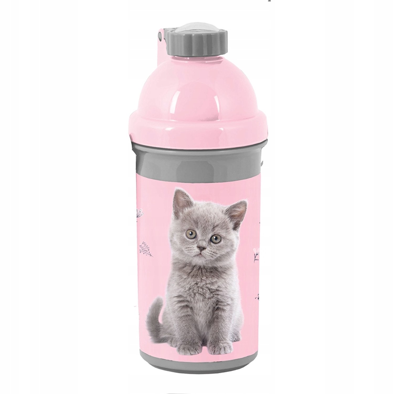 Paso Bidon Katje Roze 550ml - Leuke Drinkfles voor Kinderen