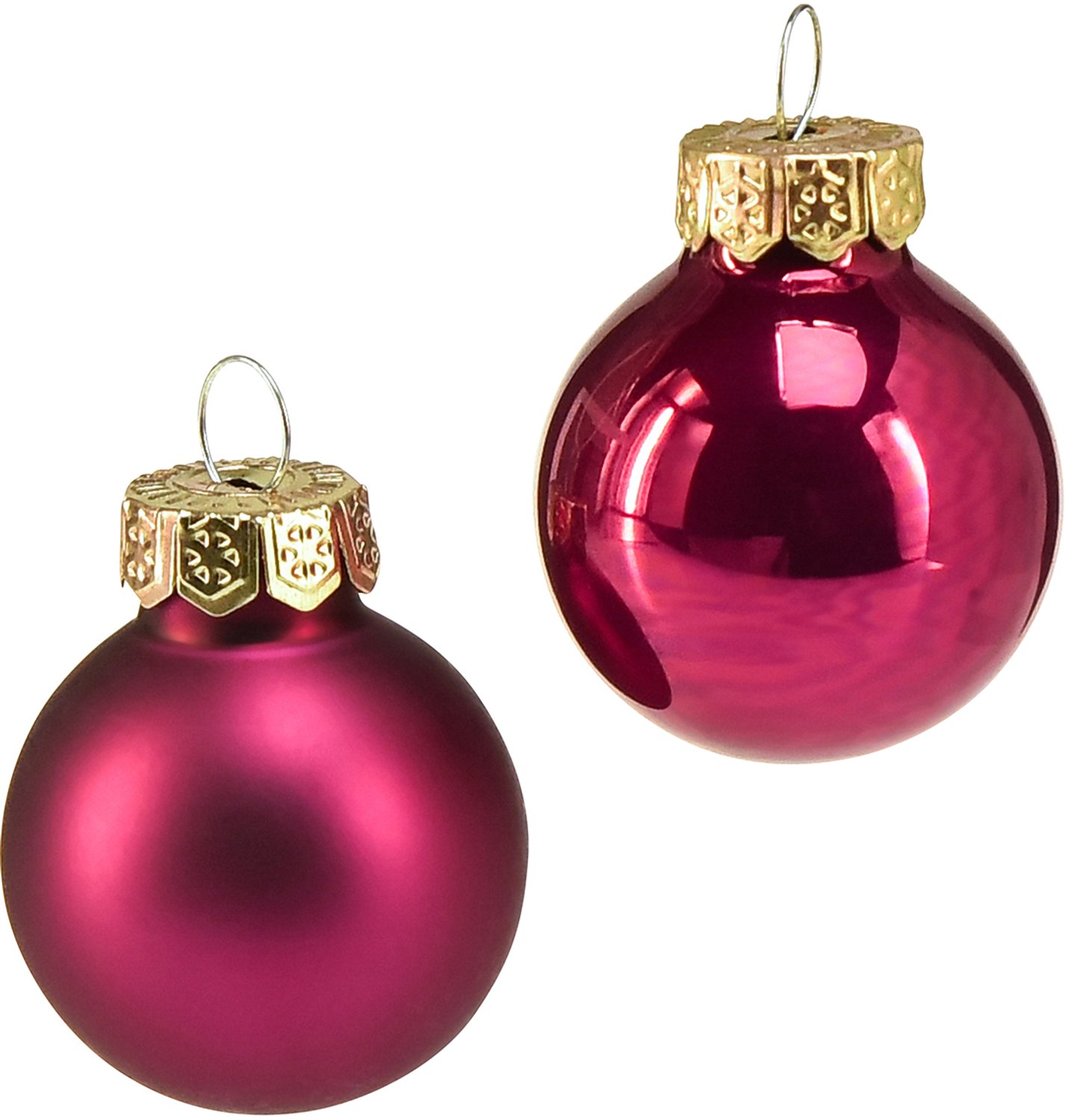 Kerstbal glas d2.5 cm groentappl 24st