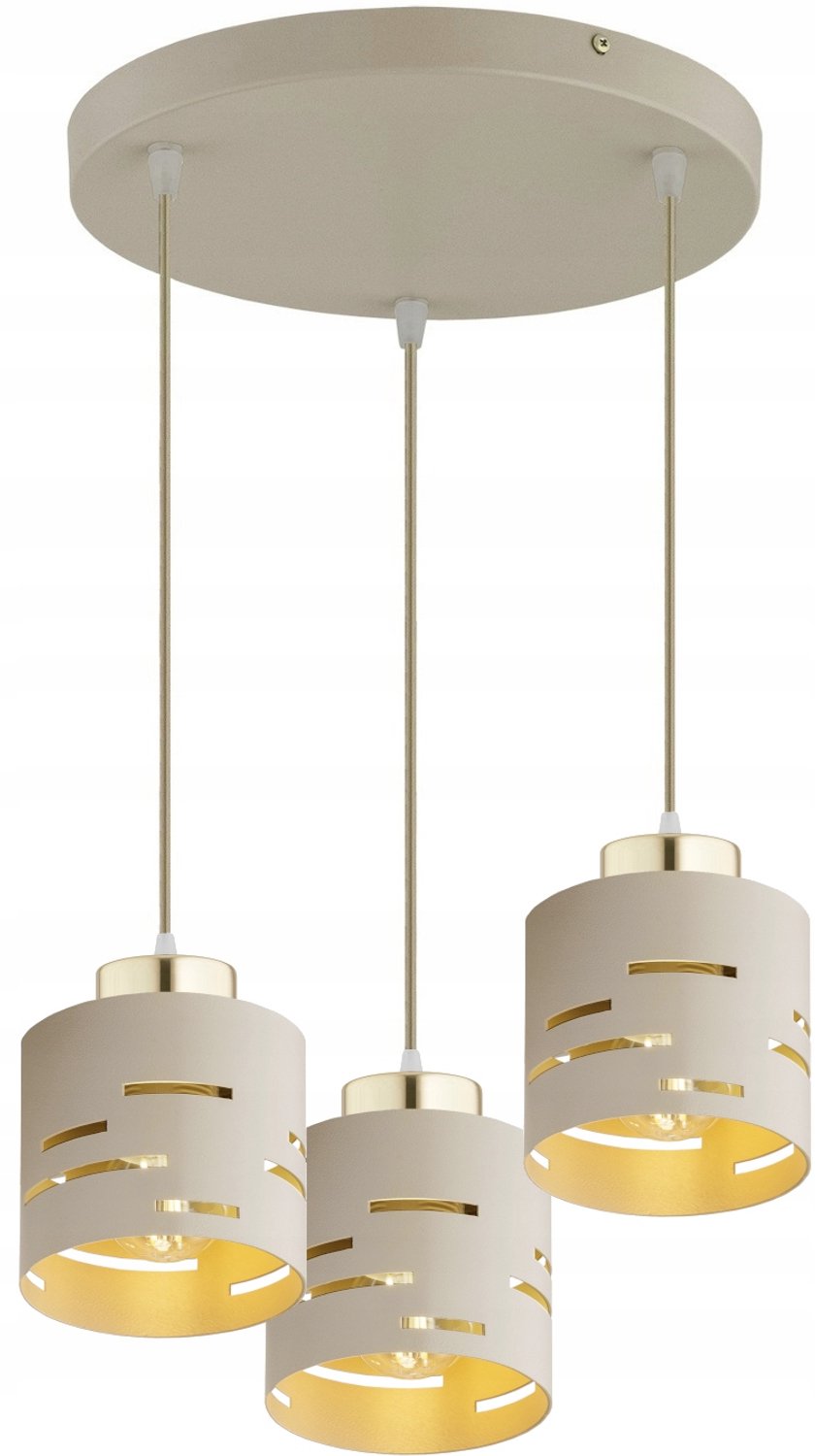 Moderne Beige Plafondlamp Vox - Stijlvol en Sfeervol