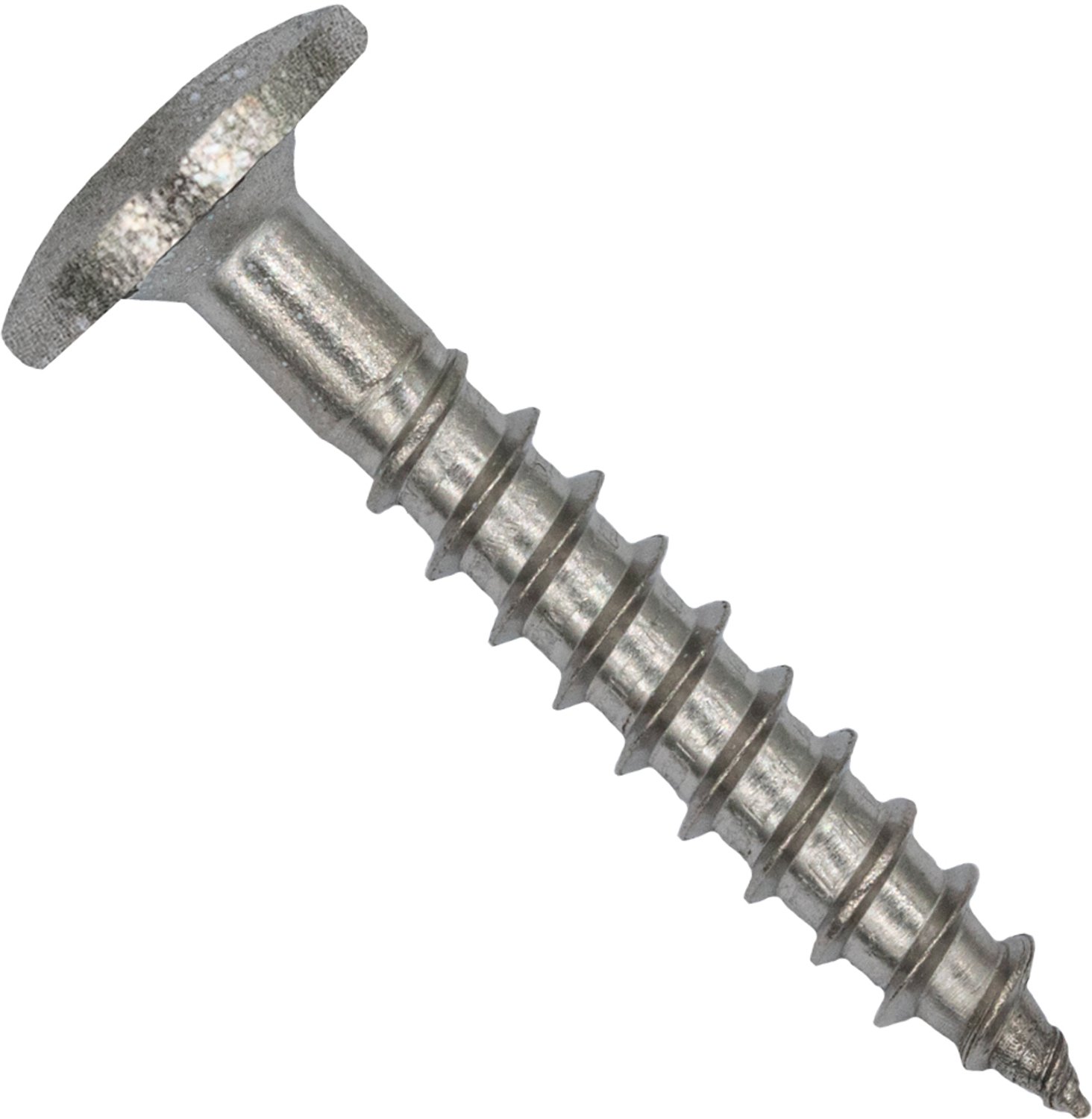 TWISTEC Trespa Schroeven Blank RVS 4,8 x 25 mm – voor HPL & Gevelbekleding – 100 Stuks