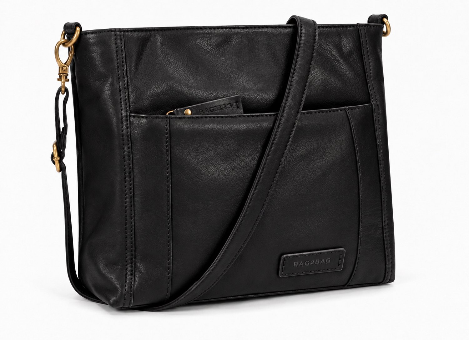 Bag2Bag Avola Crossbodytas - Zwart
