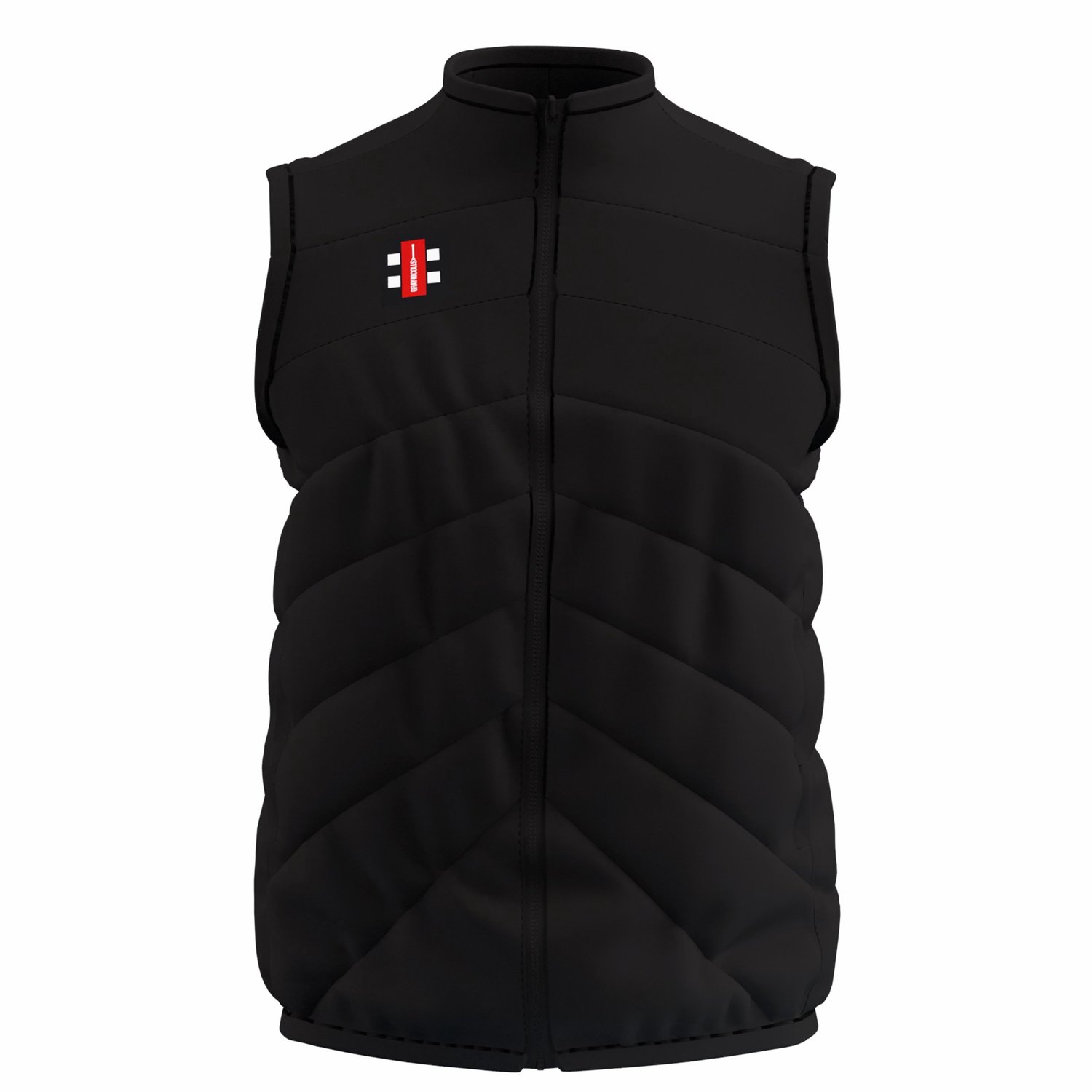 Gray-Nicolls bodywarmer zwart voor kinderen - GTS Small.