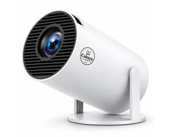 Cahaya Core - 4K ondersteuning - Pro versie - Mini Beamer - mini projector - draagbare beamer - projector / beamer - Geïntegreerd Android 14.0 systeem - Screen mirroring smartphone - Home cinema
