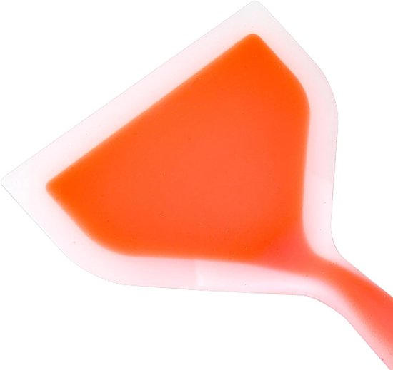 Pannenkoeken Schop Flexibele Platte Bodem Brede Omelet Flipper Spatel Turner voor Eieren Vis Pizza en Steak Schop (Oranje) — afbeelding 5