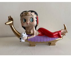 Goodyz - Funserie - Betty - Betty Boop - Loungebank - met Pudgy - 29 cm