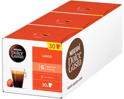 Nescafé Dolce Gusto capsules Lungo - 90 koffiecups voor 90 koppen koffie