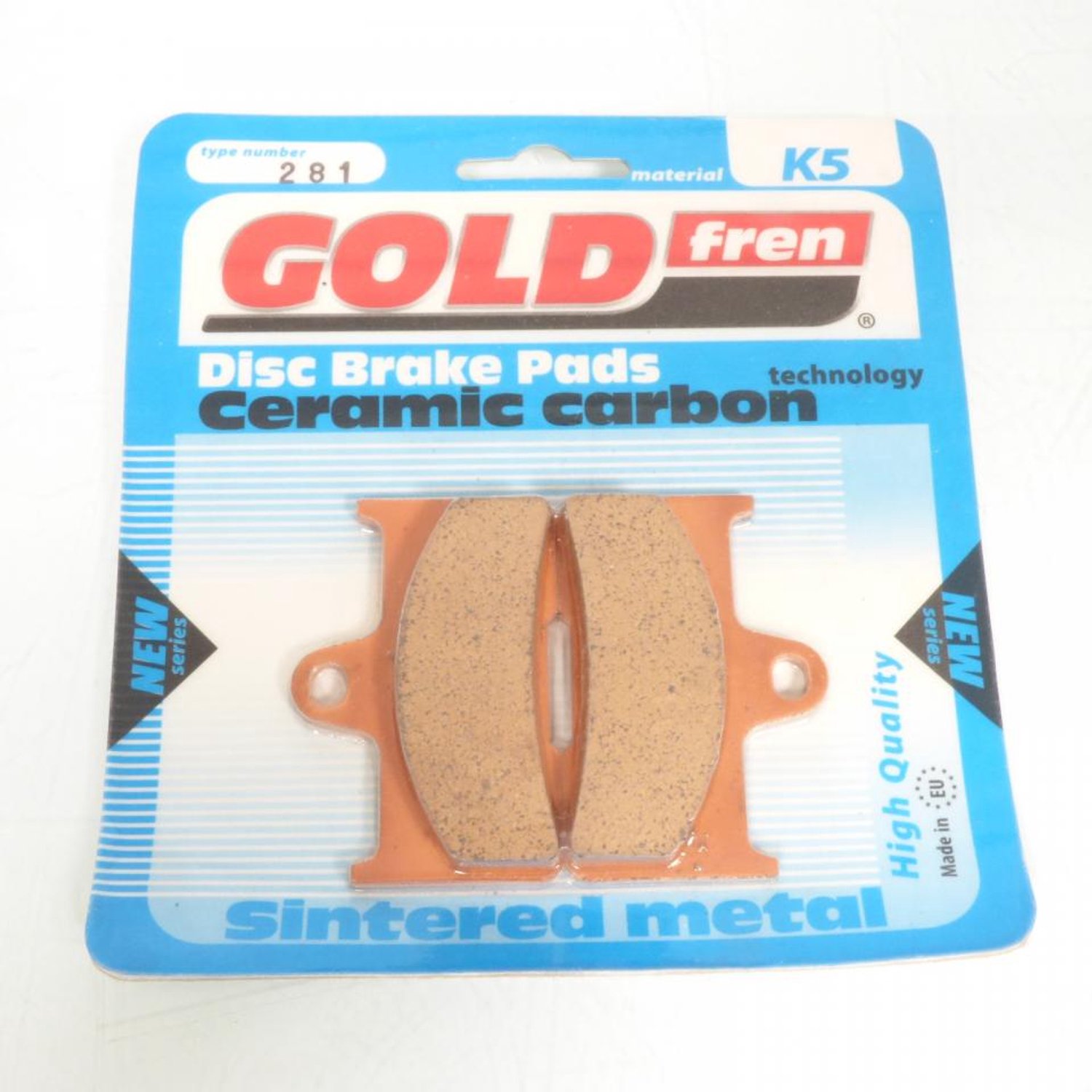 Plaquette de frein Gold Fren pour Quad Quadzilla 500 RL MK II Buggie 2010 à 2011 ARD Neuf
