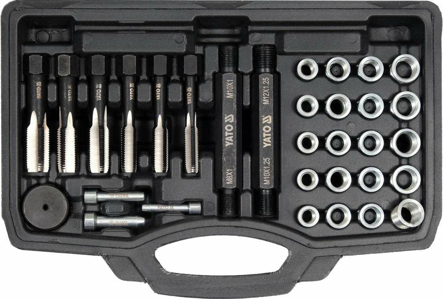 Yato reparatieset voor gloeibougieschroefdraad YT-17710 - 33-delig, M8-M14