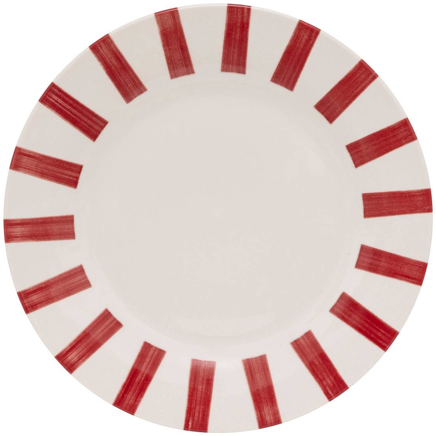 Set van 6 CHERI-vlaktborden