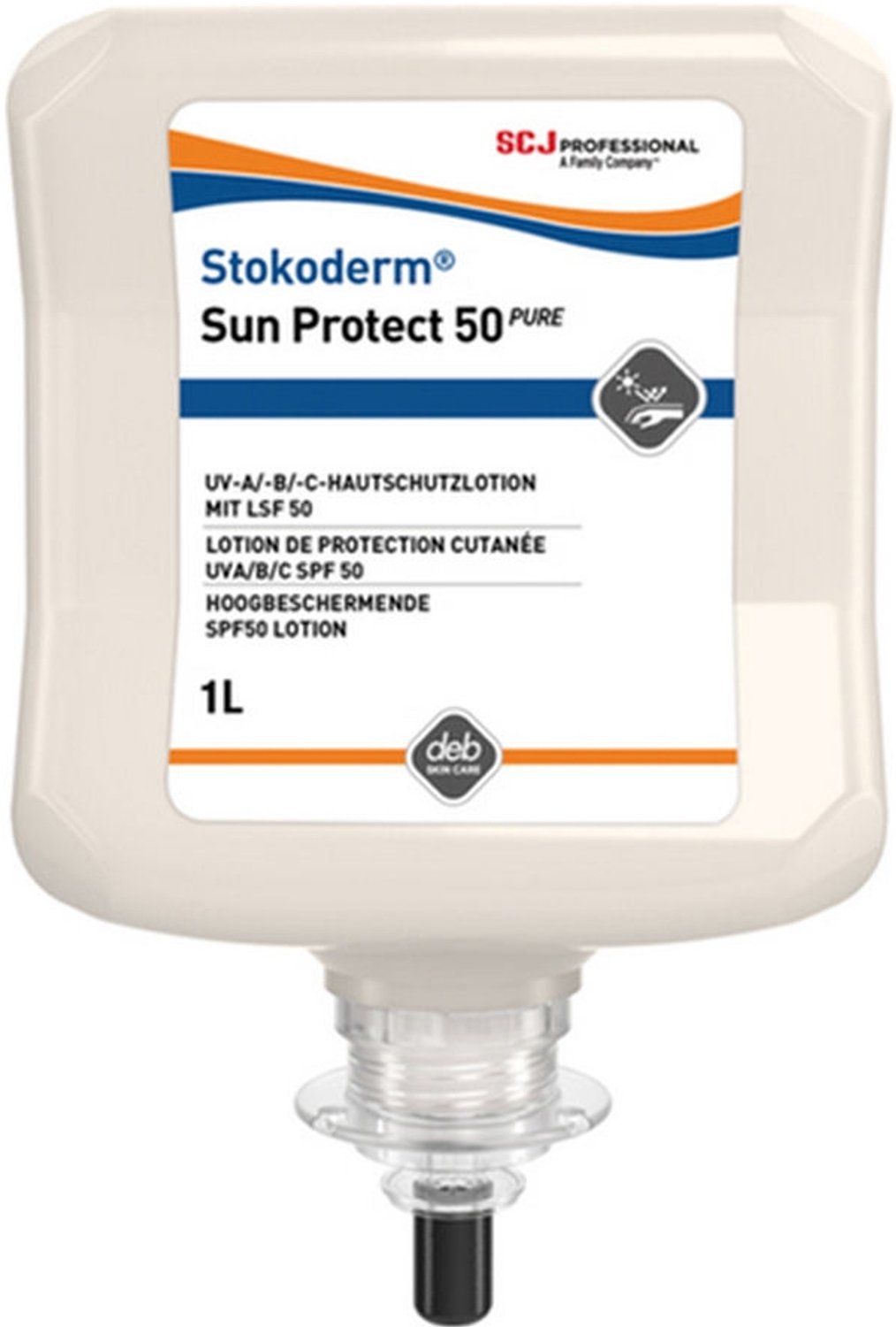 Zonnebrandlotion scj stokoderm spf 50 1l | 6 stuks
