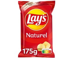 Lay's Naturel - Chips - 8 x 175 gram