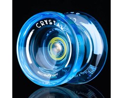 MagicYoyo K2 Crystal - Yoyo - Blauw - Complete beginner-naar-pro jojo set