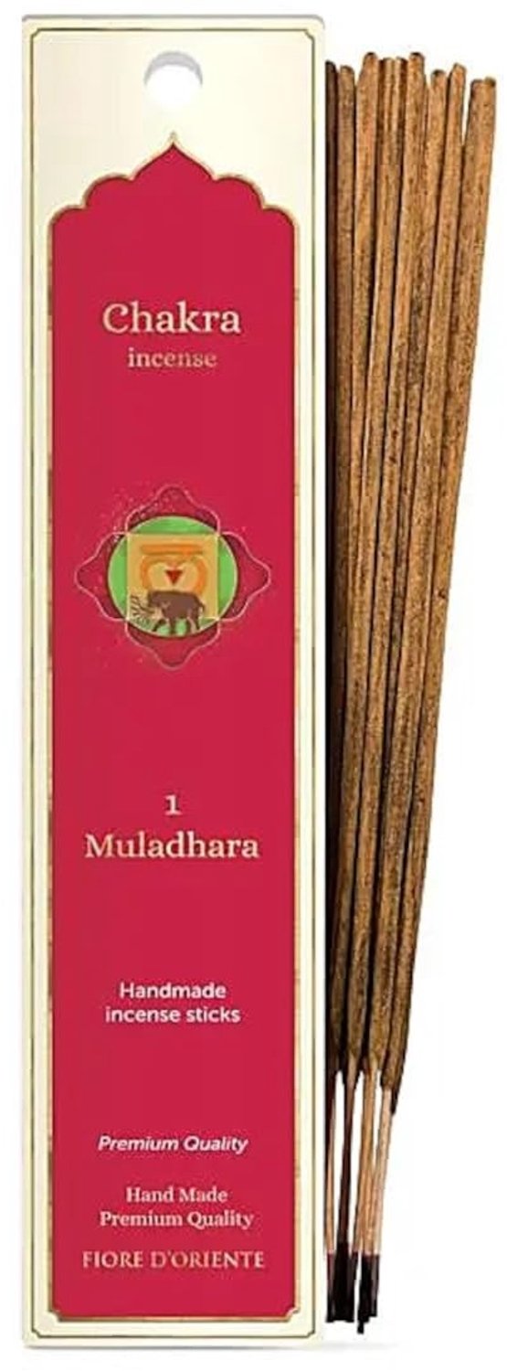 Wierookstokjes Frisse Geur - Chakra's - 10 Stokjes - 40 Gram - Wierookbrander - Wierookhouder - Wierook