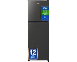 CHiQ CTM130LGE - Koel-vriescombinatie - 130 Liter - Vriesvak Boven - 44cm Slim Design - Defrost - 12 jaar garantie op compressor - Nieuw 2026