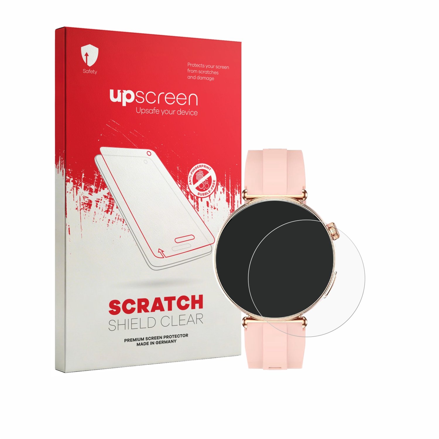 upscreen - Screenprotector voor KPEP ET491 1.32" - Folie Beschermfolie transparant