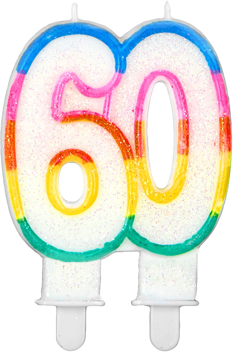 ARTYFETES - Verjaardagskaars cijfer 60